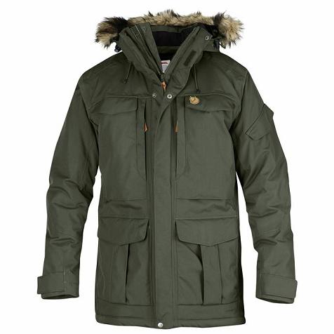 Fjallraven Men Nuuk Parkas Grey PH193706 Philippines